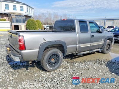 Trzecie zdjęcie samochodu z tyłu: 2006 CHEVROLET SILVERADO K1500 VIN:1GCEK19V86Z210600 - miniatura