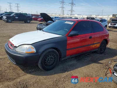 1998 HONDA CIVIC DX 2HGEJ644XWH107999 - główne zdjęcie licytacji z USA - miniatura