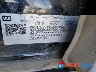 Zdjęcie 13 z 13 samochodu: 2023 CHEVROLET BOLT EUV LT VIN:1G1FY6S03P4126612 - miniatura