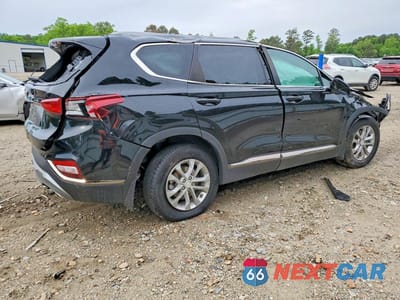 Trzecie zdjęcie samochodu z tyłu: 2019 HYUNDAI SANTA FE SE VIN:5NMS23AD7KH132293 - miniatura
