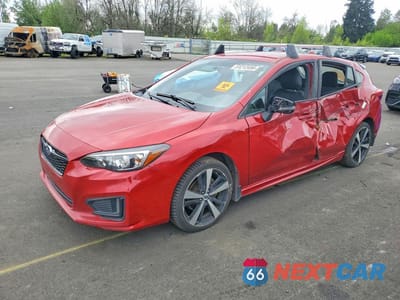 2018 SUBARU IMPREZA SPORT 4S3GTAK68J1744616 - główne zdjęcie licytacji z USA - miniatura