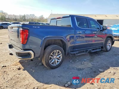 Trzecie zdjęcie samochodu z tyłu: 2019 GMC SIERRA K1500 SLT VIN:1GTU9DED6KZ168914 - miniatura