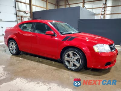 Czwarte zdjęcie samochodu z boku: 2013 DODGE AVENGER SXT VIN:1C3CDZCB1DN521356 - miniatura