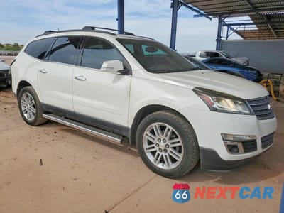 Czwarte zdjęcie samochodu z boku: 2015 CHEVROLET TRAVERSE LT VIN:1GNKRGKD4FJ208528 - miniatura
