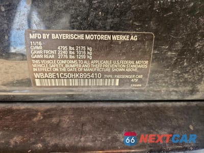 Zdjęcie 12 z 12 samochodu: 2017 BMW 330E VIN:WBA8E1C50HK895410 - miniatura