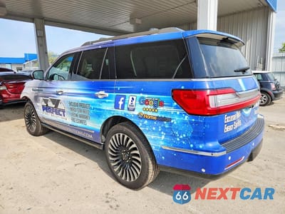 Drugie zdjęcie samochodu z przodu: 2019 LINCOLN NAVIGATOR BLACK LABEL VIN:5LMJJ2TT6KEL01681 - miniatura