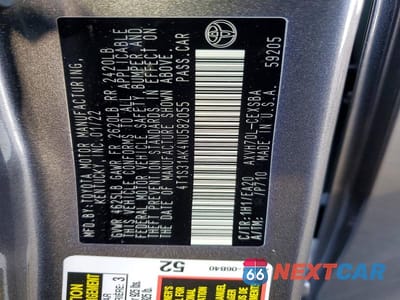 Zdjęcie 12 z 12 samochodu: 2022 TOYOTA CAMRY HYBRID SE VIN:4T1S31AK4NU582055 - miniatura