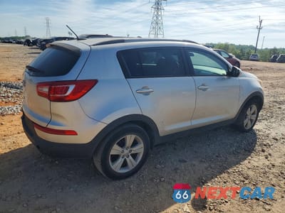 Trzecie zdjęcie samochodu z tyłu: 2012 KIA SPORTAGE LX VIN:KNDPB3A27C7287990 - miniatura