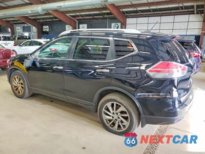 Drugie zdjęcie samochodu z przodu: 2014 NISSAN ROGUE SL VIN:5N1AT2MV5EC823666 - miniatura