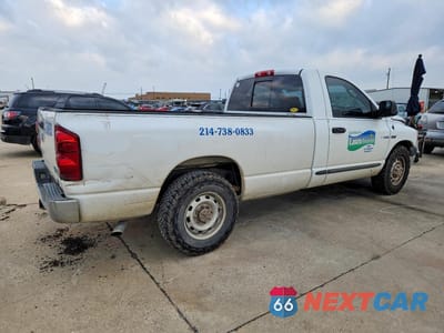 Trzecie zdjęcie samochodu z tyłu: 2007 DODGE RAM 2500 ST VIN:3D7KR26D97G761576 - miniatura