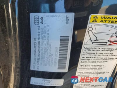 Zdjęcie 13 z 13 samochodu: 2013 AUDI TT PREMIUM PLUS VIN:TRUBFAFK1D1000603 - miniatura