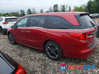 Drugie zdjęcie samochodu z przodu: 2022 HONDA ODYSSEY ELITE VIN:5FNRL6H91NB022778 - miniatura