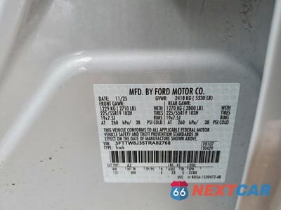 Zdjęcie 12 z 12 samochodu: 2026 FORD MAVERICK XLT VIN:3FTTW8J35TRA02768 - miniatura