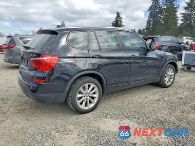 Trzecie zdjęcie samochodu z tyłu: 2015 BMW X3 XDRIVE28I VIN:5UXWX9C56F0D49921 - miniatura