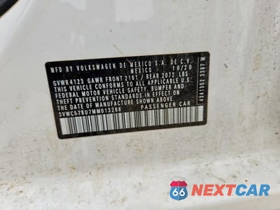Zdjęcie 13 z 13 samochodu: 2021 VOLKSWAGEN JETTA S VIN:3VWC57BU7MM013268 - miniatura