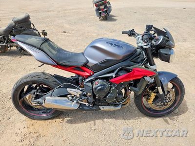 2016 TRIUMPH MOTORCYCLE STREET TRIPLE R SMTL03NE1GT728472 - główne zdjęcie licytacji z USA - miniatura
