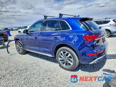 Drugie zdjęcie samochodu z przodu: 2022 AUDI Q5 PREMIUM 45 VIN:WA1GAAFY3N2108214 - miniatura