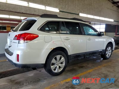 Trzecie zdjęcie samochodu z tyłu: 2010 SUBARU OUTBACK 2.5I LIMITED VIN:4S4BRCKCXA3383660 - miniatura