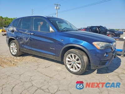 Czwarte zdjęcie samochodu z boku: 2016 BMW X3 XDRIVE28I VIN:5UXWX9C57G0D65076 - miniatura