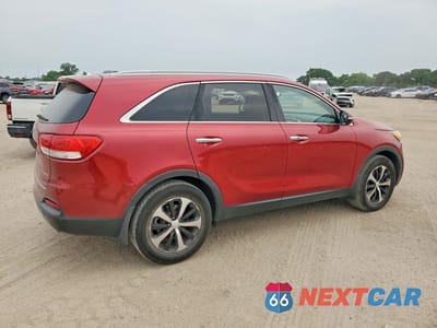 Trzecie zdjęcie samochodu z tyłu: 2017 KIA SORENTO EX VIN:5XYPH4A13HG260744 - miniatura