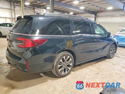 Trzecie zdjęcie samochodu z tyłu: 2025 HONDA ODYSSEY ELITE VIN:5FNRL6H90SB011010 - miniatura