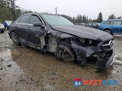 Czwarte zdjęcie samochodu z boku: 2024 MERCEDES-BENZ C 300 4MATIC VIN:W1KAF4HB0RR190543 - miniatura