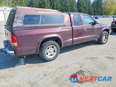 Trzecie zdjęcie samochodu z tyłu: 2004 DODGE DAKOTA SXT VIN:1D7GL12KX4S585440 - miniatura