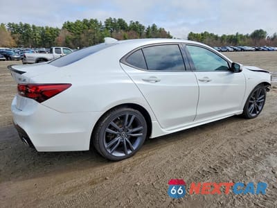 Trzecie zdjęcie samochodu z tyłu: 2019 ACURA TLX TECHNOLOGY VIN:19UUB1F65KA002872 - miniatura