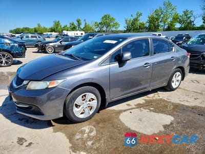 2013 HONDA CIVIC LX 19XFB2F51DE020614 - główne zdjęcie licytacji z USA - miniatura