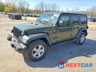 2021 JEEP WRANGLER UNLIMITED SPORT 1C4HJXDG3MW813240 - główne zdjęcie licytacji z USA - miniatura