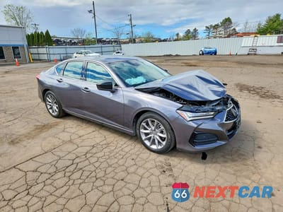 Czwarte zdjęcie samochodu z boku: 2022 ACURA TLX VIN:19UUB5F32NA004726 - miniatura