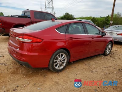 Trzecie zdjęcie samochodu z tyłu: 2020 FORD FUSION SE VIN:3FA6P0HD5LR134610 - miniatura