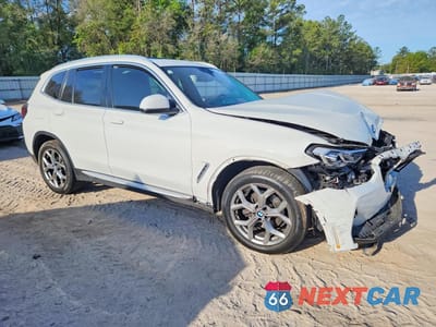 Czwarte zdjęcie samochodu z boku: 2022 BMW X3 SDRIVE30I VIN:5UX43DP01N9J49752 - miniatura