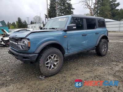2022 FORD BRONCO BASE 1FMEE5DPXNLB51750 - główne zdjęcie licytacji z USA - miniatura