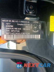 Zdjęcie 13 z 13 samochodu: 2018 PORSCHE MACAN GTS VIN:WP1AG2A50JLB61534 - miniatura