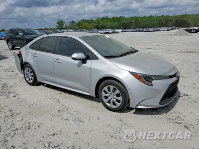 Czwarte zdjęcie samochodu z boku: 2022 TOYOTA COROLLA LE VIN:5YFEPMAE8NP309635 - miniatura