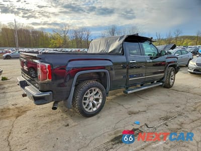 Trzecie zdjęcie samochodu z tyłu: 2018 GMC SIERRA K1500 SLT VIN:1GTV2NEC7JZ314354 - miniatura