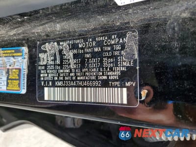 Zdjęcie 13 z 13 samochodu: 2017 HYUNDAI TUCSON SE VIN:KM8J33A47HU466992 - miniatura