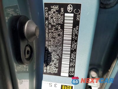 Zdjęcie 12 z 12 samochodu: 2013 TOYOTA PRIUS V THREE VIN:JTDZN3EU7D3252807 - miniatura