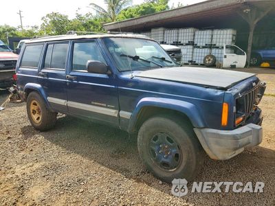Czwarte zdjęcie samochodu z boku: 2001 JEEP CHEROKEE SPORT VIN:1J4FF48S21L610434 - miniatura