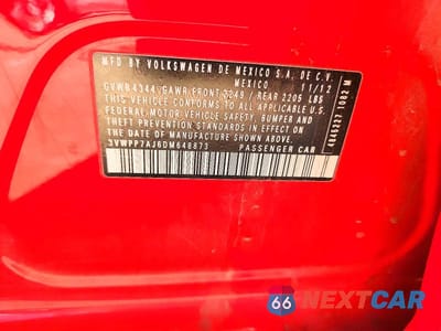Zdjęcie 13 z 13 samochodu: 2013 VOLKSWAGEN JETTA S VIN:3VWPP7AJ6DM648873 - miniatura