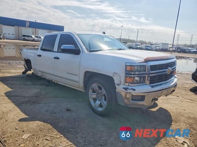 Czwarte zdjęcie samochodu z boku: 2014 CHEVROLET SILVERADO K1500 LTZ VIN:3GCUKSEC9EG155322 - miniatura