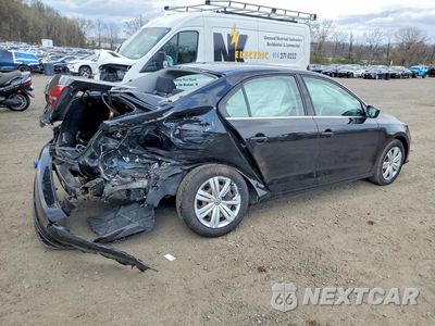 Trzecie zdjęcie samochodu z tyłu: 2017 VOLKSWAGEN JETTA S VIN:3VW2B7AJ7HM329674 - miniatura