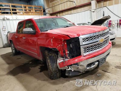 Czwarte zdjęcie samochodu z boku: 2014 CHEVROLET SILVERADO K1500 LTZ VIN:3GCUKSEJ4EG551401 - miniatura