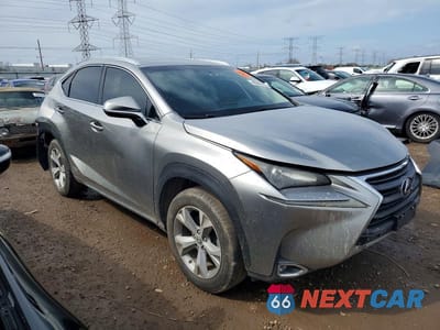 Czwarte zdjęcie samochodu z boku: 2017 LEXUS NX 300H VIN:JTJBJRBZXH2063416 - miniatura
