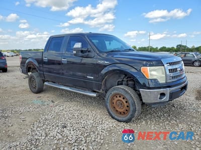 Czwarte zdjęcie samochodu z boku: 2013 FORD F150 SUPERCREW VIN:1FTFW1CT9DKG07769 - miniatura