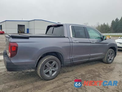 Trzecie zdjęcie samochodu z tyłu: 2022 HONDA RIDGELINE RTL VIN:5FPYK3F74NB010100 - miniatura