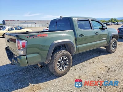 Trzecie zdjęcie samochodu z tyłu: 2022 TOYOTA TACOMA TRD OFF-ROAD VIN:3TMCZ5ANXNM465688 - miniatura
