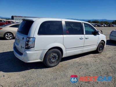 Trzecie zdjęcie samochodu z tyłu: 2016 DODGE GRAND CARAVAN SE VIN:2C4RDGBG2GR209660 - miniatura