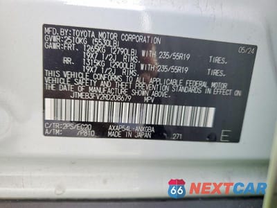 Zdjęcie 14 z 14 samochodu: 2024 TOYOTA RAV4 PRIME XSE VIN:JTMEB3FV2RD208679 - miniatura